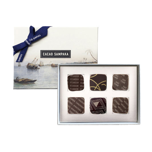 【NEW】カカオの旅 セレクション 6個入（6種）